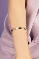 A*M Monaco  Dainty Gold Bracelet