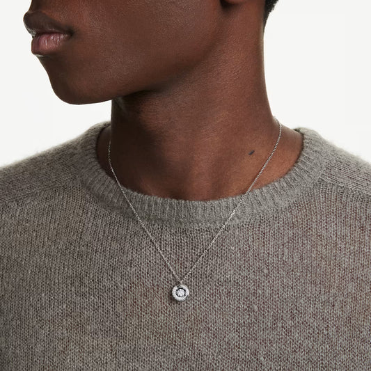 Swar*vski -Dextera pendant Round cut, White, Rhodium plated-5733400
