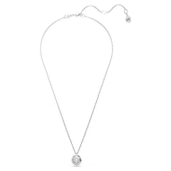 Swar*vski -Dextera pendant Round cut, White, Rhodium plated-5733400