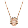 Swar*vski -Dragon & Phoenix pendant Dragon’s claw, White, Rose gold-tone plated-5675827