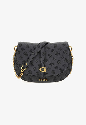 GUSE* - Kuba Mini Crossbody Flap XS Logo- CHARCOAL-ON SALE