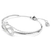 Swar*vski -Hyperbola bangle Infinity, White, Rhodium plated-5684049