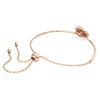 Swar*vski-Idyllia bracelet Clover, White, 18K rose gold finish-5674487-Delivery After 10th Mahram