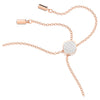 Swar*vski -Idyllia Lilia bracelet Butterfly, White, Rose gold-tone plated-5636430
