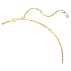 Swar*vski -Idyllia pendant and brooch Mixed cuts, Pavé, Butterfly, Multicolored, Gold-tone plated-5709951