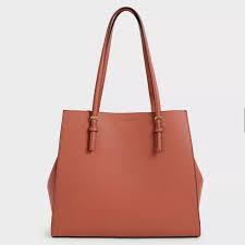 Charles & Ke*th -  Sansa Tote Bag - Brick