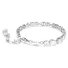 Swar*vski -Mesmera bracelet Mixed cuts, White, Rhodium plated-5731959-Coming Soon