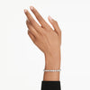 Swar*vski -Mesmera bracelet Mixed cuts, White, Rhodium plated-5731959-Coming Soon
