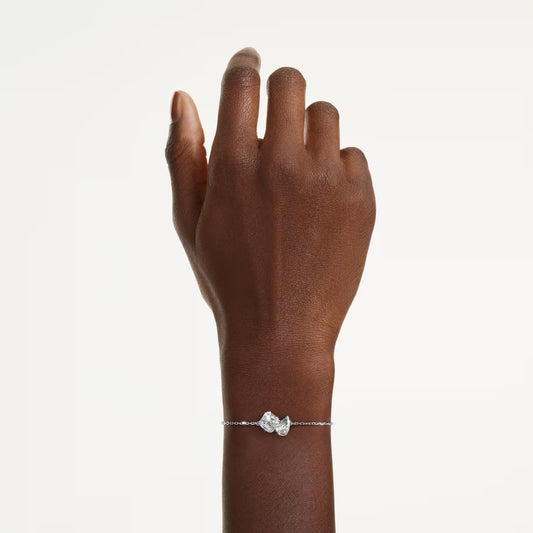 Swar*vski - Mesmera bracelet Mixed cuts, White, Rhodium plated-5743896