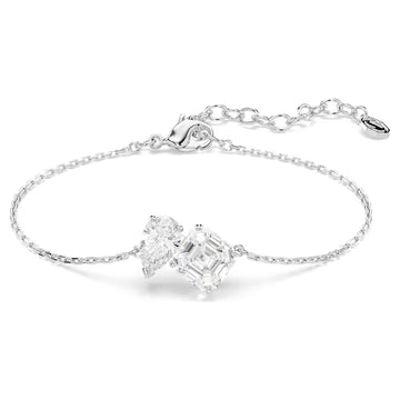 Swar*vski - Mesmera bracelet Mixed cuts, White, Rhodium plated-5743896