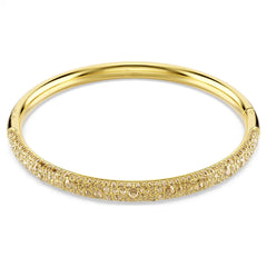 Swar*vski -Sublima bangle Snow pavé, Gold tone, Gold-tone plated-5723336