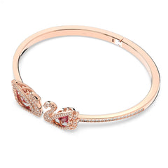 Swar*vski -Swan bangle Swan, Red, Rose gold-tone plated M-5614121