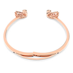 Swar*vski -Swan bangle Swan, Red, Rose gold-tone plated M-5614121