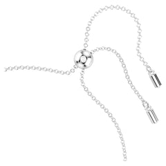 سوار*فسكي - سوار اللانهاية - اللانهاية والقلب، أبيض، مطلي بالروديوم - 5524421 