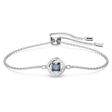 Swar*vski -Una Angelic bracelet Mixed cuts, Blue, Rhodium plated-5662141