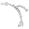 Swar*vski -Una Angelic bracelet White, Rhodium plated-5735343