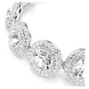 Swar*vski -Una Angelic bracelet White, Rhodium plated-5735343